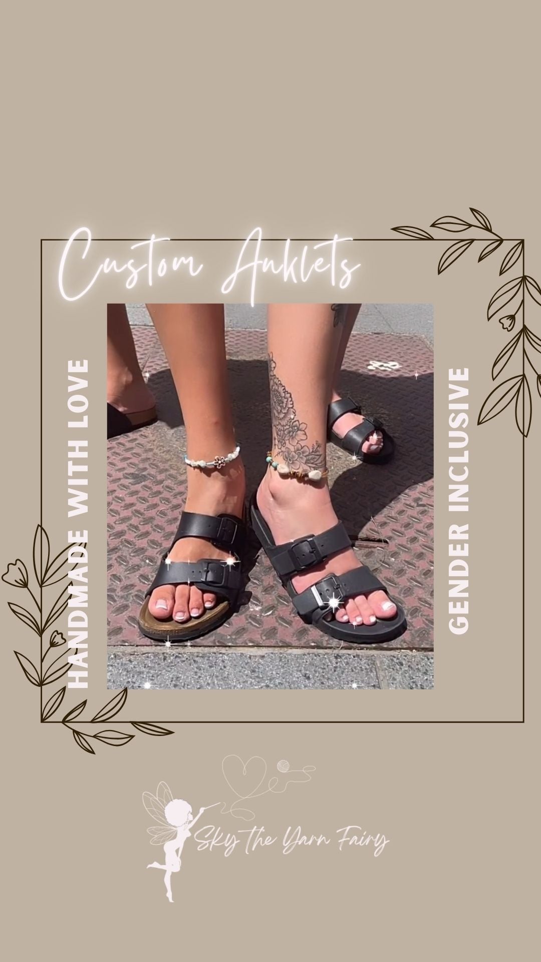 Seafairy Anklets